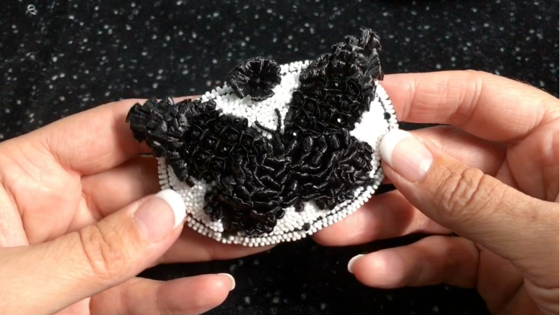 Raffia Embroidery Techniques – Brooch Project (2017)